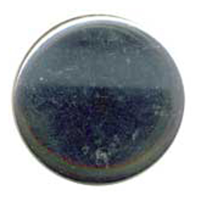 20665 Sullivans 22mm Round Metal Shank Button  - Silver - 25 In A Tube 