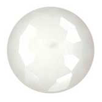 20769 Sullivans 46mm Round Plastic Shank Button - Diamond Cut - White Orchid - 15 In A Tube 