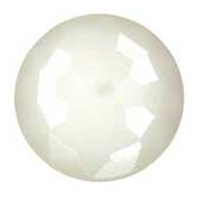 20770 Sullivans 46mm Round Plastic Shank Button - Diamond Cut - Cream Bonelet - 15 In A Tube 