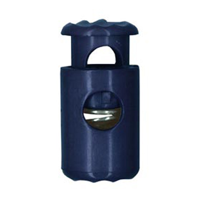 20915 Sullivans 25mm Plastic Cord Ends - Navy - 30 In A Tube