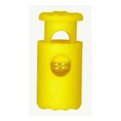 20916 Sullivans 25mm Plastic Cord Ends - Gold - 30 In A Tube