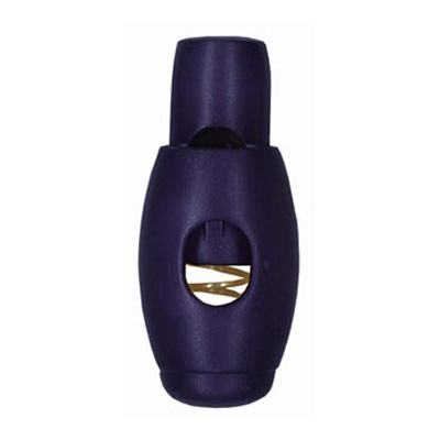 20925 Sullivans 32mm Plastic Cord Ends - Navy - 25 In A Tube