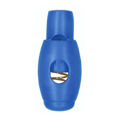 20929 Sullivans 32mm Plastic Cord Ends - Royal - 25 In A Tube