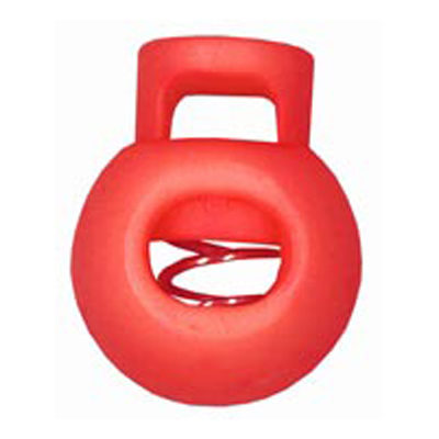 20934 Sullivans 22mm Plastic Cord Ends - Red - 21 In A Tube