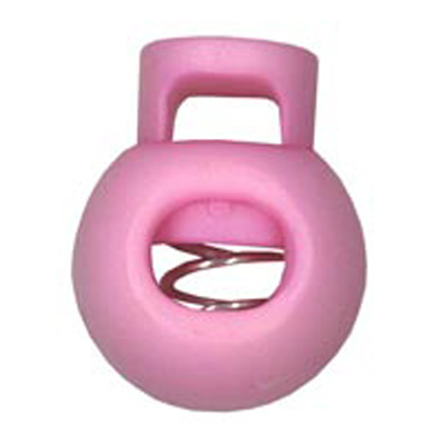 20937 Sullivans 22mm Plastic Cord Ends - Pink - 21 In A Tube