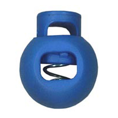 20939 Sullivans 22mm Plastic Cord Ends - Royal - 21 In A Tube