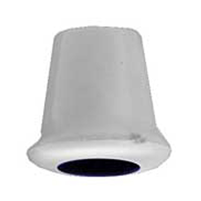 20972 Sullivans 10mm Plastic Detachable Cord Ends - White - 75 In A Tube