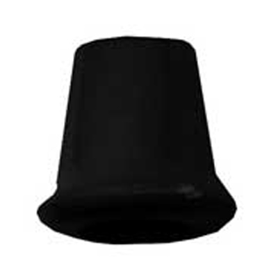 20973 Sullivans 10mm Plastic Detachable Cord Ends - Black - 75 In A Tube