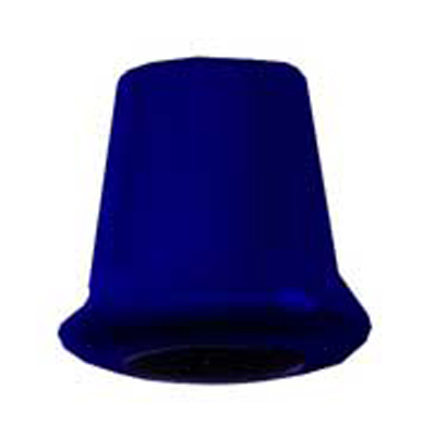 20975 Sullivans 10mm Plastic Detachable Cord Ends - Navy - 75 In A Tube