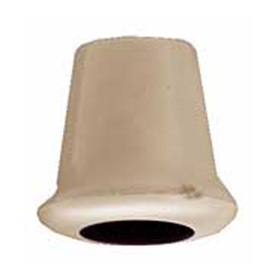 20981 Sullivans 10mm Plastic Detachable Cord Ends - Cream - 75 In A Tube