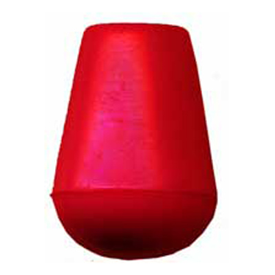 20984 Sullivans 18mm Plastic Detachable Cord Ends - Red - 72 In A Tube