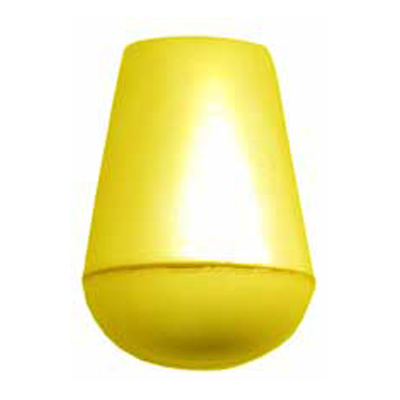 20986 Sullivans 18mm Plastic Detachable Cord Ends - Gold - 72 In A Tube