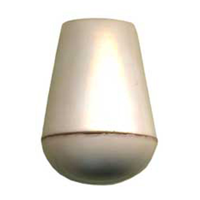 20991 Sullivans 18mm Plastic Detachable Cord Ends - Cream - 72 In A Tube