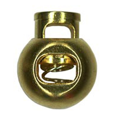 20992 Sullivans 22mm Metallic Cord Ends - Gold - 21 In A Tube