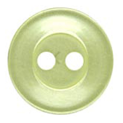 22377 Sullivans 12mm Round Plastic Button 2 Hole -lemon - Bag Of 100