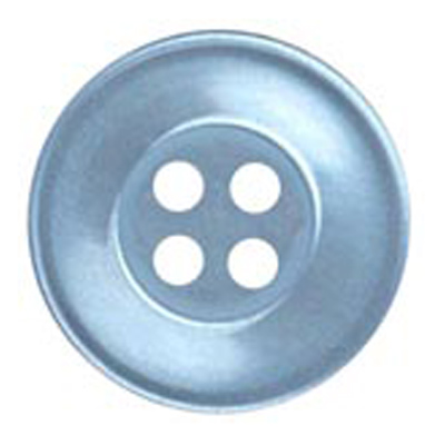 22484 Sullivans 12mm Round Plastic Button 4 Hole - Sky - 216 In A Tube