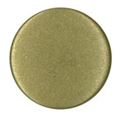 24899 Sullivans 12mm Round Metal Shank Button - Brass - 33 In A Tube