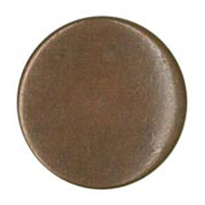 24912 Sullivans 15mm Round Metal Shank Button - Bronze - 100 In A Bag