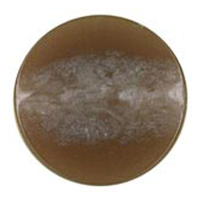 25399 Sullivans 14mm Round Plastic Shank Button  With Pearlised Effect - Brown - 21 In A Tube