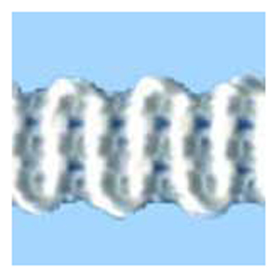 26001 Sullivans 5mm Flat Rayon Braid - Bridal White - 30m