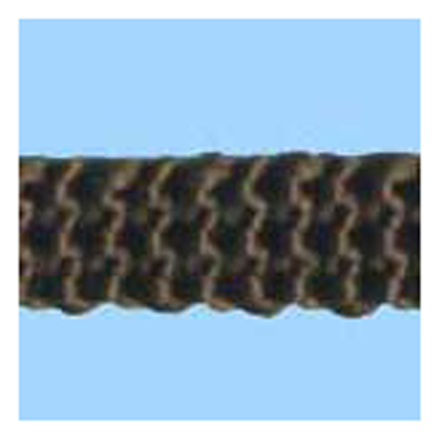 26007 Sullivans 5mm Flat Rayon Braid - Brown - 30m