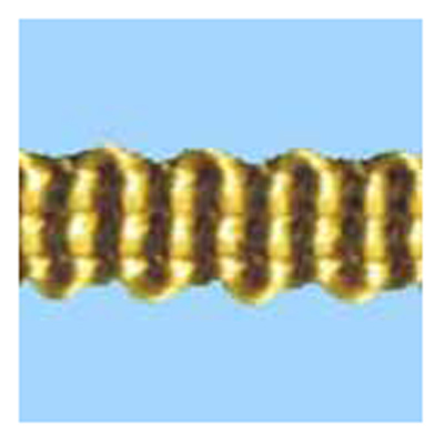 26019 Sullivans 5mm Flat Rayon Braid - Harvest Gold - 30m