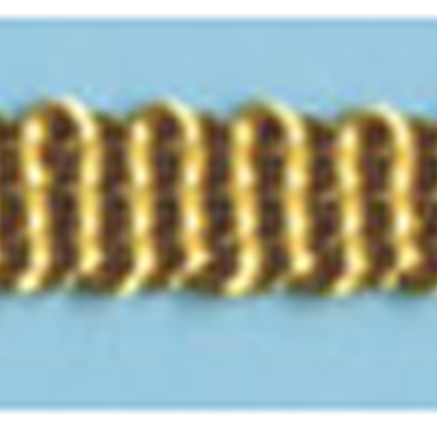 26020 Sullivans 5mm Flat Rayon Braid - Old Gold - 30m