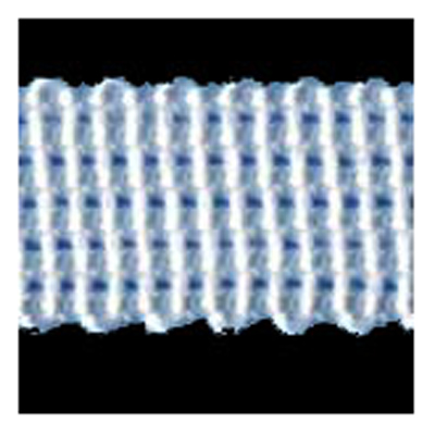 26044 Sullivans 10mm Flat Rayon Braid - White - 30m