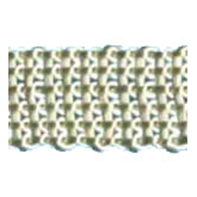 26047 Sullivans 10mm Flat Rayon Braid - Light Beige - 30m