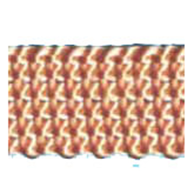 26053 Sullivans 10mm Flat Rayon Braid - Peach - 30m