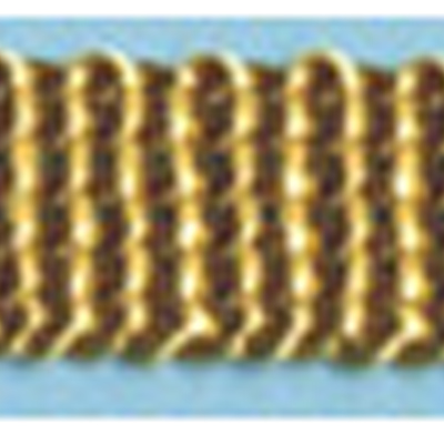 26064 Sullivans 10mm Flat Rayon Braid - Old Gold - 30m