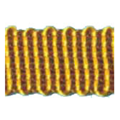 26065 Sullivans 10mm Flat Rayon Braid - Burnt Gold - 30m