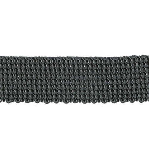 26119 Sullivans 15mm Knit Rayon Braid - Dark Grey - 30m