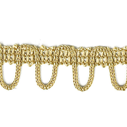 26126 Sullivans 15mm Looped Rayon Braid - Harvest Gold - 50m