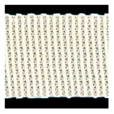 26134 Sullivans 25mm Flat Rayon Braid - White - 30m