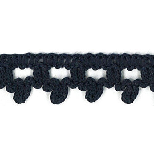 26210 Sullivans 13mm Fancy Polyester Braid - Navy - 50m