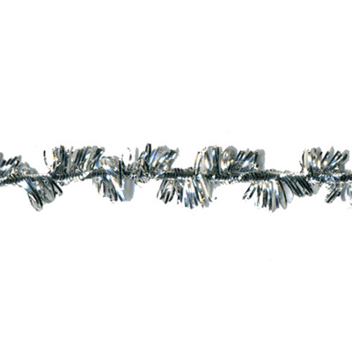 26221 Sullivans 10mm Metallic Stretch Braid - Silver - 150m