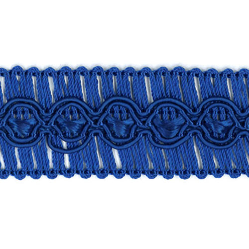 26326 Sullivans 25mm Fancy Gimp Braid - Royal - 30m