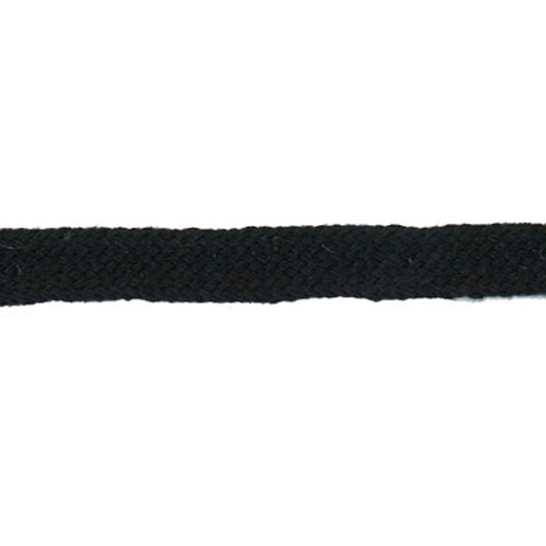 26350 Sullivans 6mm Flat Rayon Braid - Black - 50m
