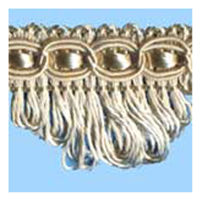 26432 Sullivans 30mm Rayon Looped Braid - Wheat - 20m