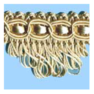 26433 Sullivans 30mm Rayon Looped Braid - French Cream - 20m