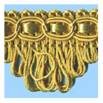 26435 Sullivans 30mm Rayon Looped Braid - Harvest Gold - 20m