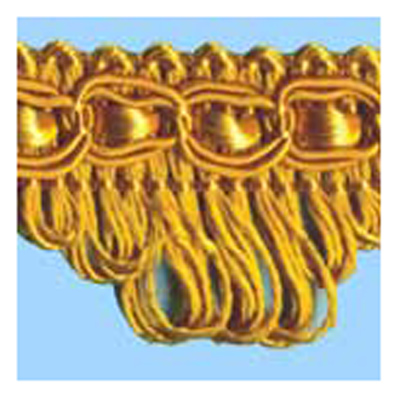 26437 Sullivans 30mm Rayon Looped Braid - Burnt Gold - 20m