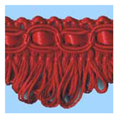 26440 Sullivans 30mm Rayon Looped Braid - Claret - 20m