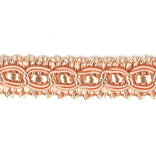 26463 Sullivans 15mm Rayon Braid - Peach - 30m
