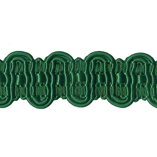 26509 Sullivans 20mm Rayon Braid - Forest Green 