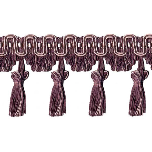 26542 Sullivans 75mm Rayon Tassel Braid - Amethyst 