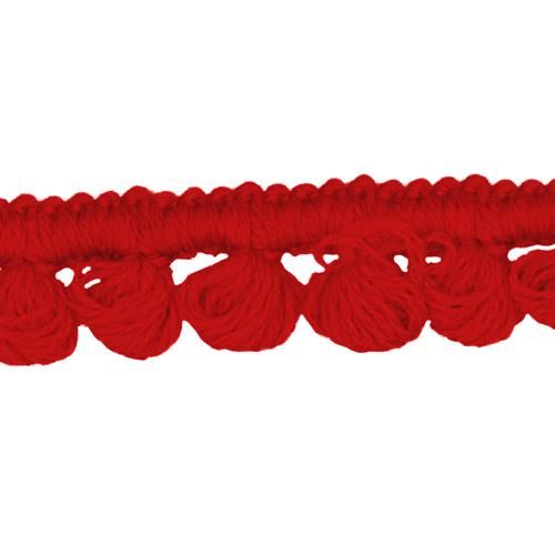 26563 Sullivans 22mm Pom Pom Braid - Red 