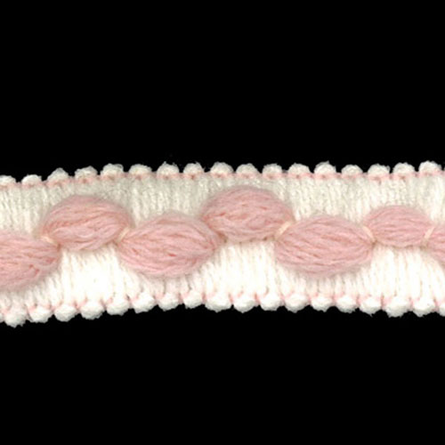 26596 Sullivans 16mm Knitted Braid - Pink/white 