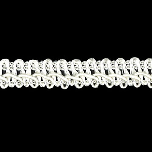 26619 Sullivans 10mm Fancy Trim Braid - Bridal White 